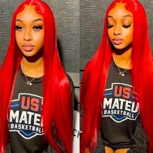 red lace front 30 inch (never used ordered and didnt like red on me)